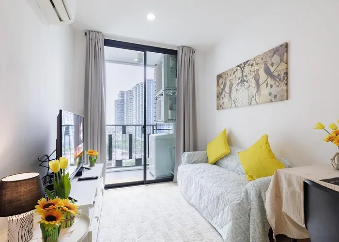 Luxury Onnutbtse9 40sqmt Netflix & Bts& Pool & Gym Appartement *