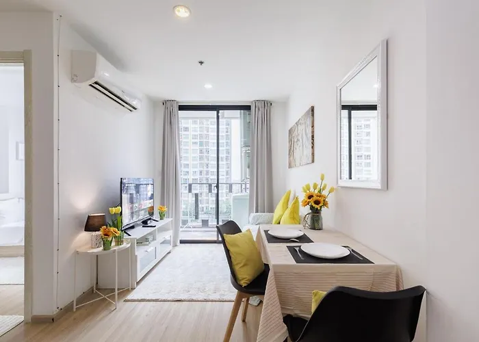 Appartement Luxury Onnutbtse9 40sqmt Netflix & Bts& Pool & Gym