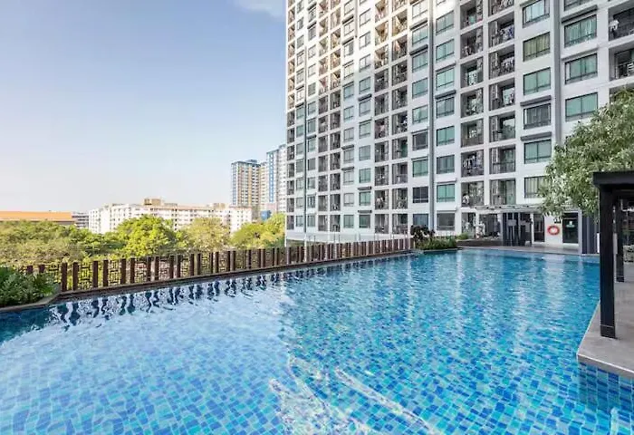 Luxury Onnutbtse9 40sqmt Netflix & Bts& Pool & Gym Appartement *